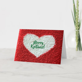 Cartão De Festividades Feliz Knitmas