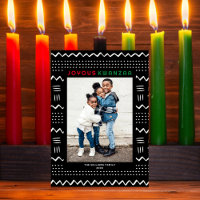 Feliz Kwanzaa Modern Mudcloth Foto