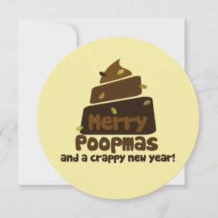 Cartão De Festividades Feliz Merdivéspero