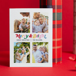 Cartão De Festividades Feliz moderna e cor brilhante Foto 4