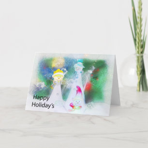 Cartão De Festividades Feliz Natal