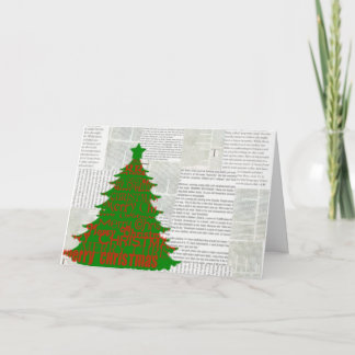 Cartão De Festividades Feliz Natal