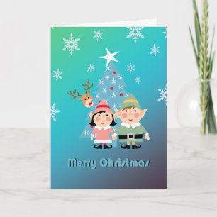 Cartão De Festividades Feliz Natal