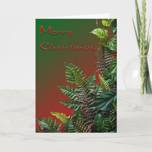 Cartão De Festividades Feliz Natal (Frente)