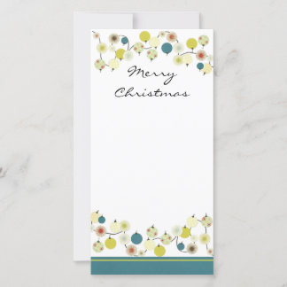 Cartão De Festividades Feliz Natal