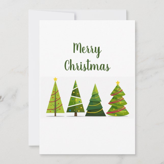 Cartão De Festividades Feliz Natal (Frente)