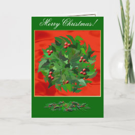 Cartão De Festividades Feliz Natal!