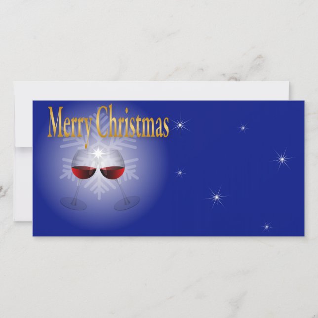 Cartão De Festividades Feliz Natal (Frente)