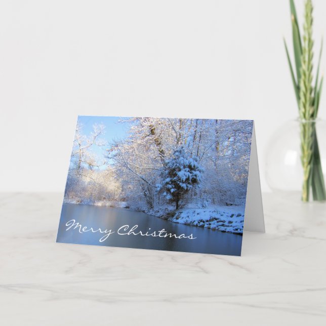 Cartão De Festividades Feliz Natal (Frente)