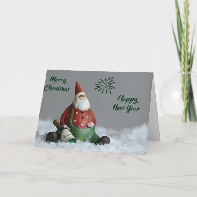 Cartão De Festividades Feliz Natal (Frente)
