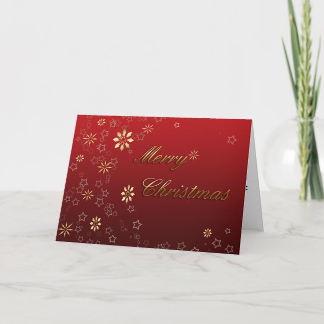 Cartão De Festividades Feliz Natal (Frente)