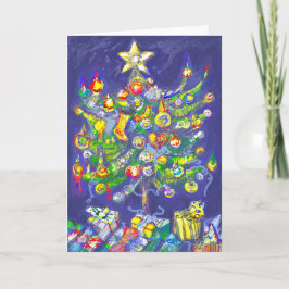 Cartão De Festividades Feliz Natal