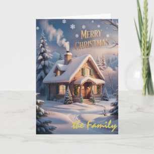 Cartão De Festividades Feliz Natal