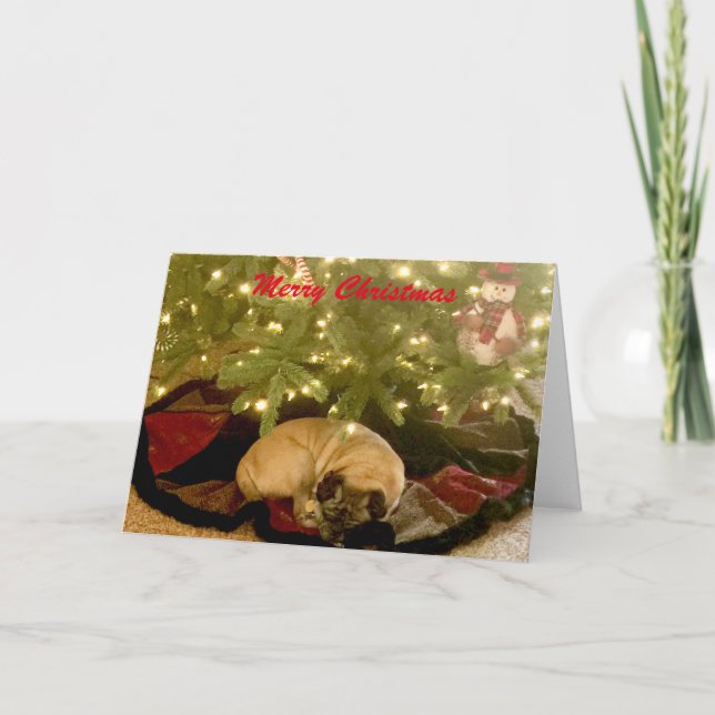 Cartão De Festividades Feliz Natal (Frente)