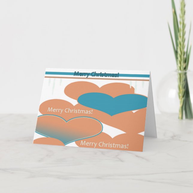 Cartão De Festividades Feliz Natal (Frente)