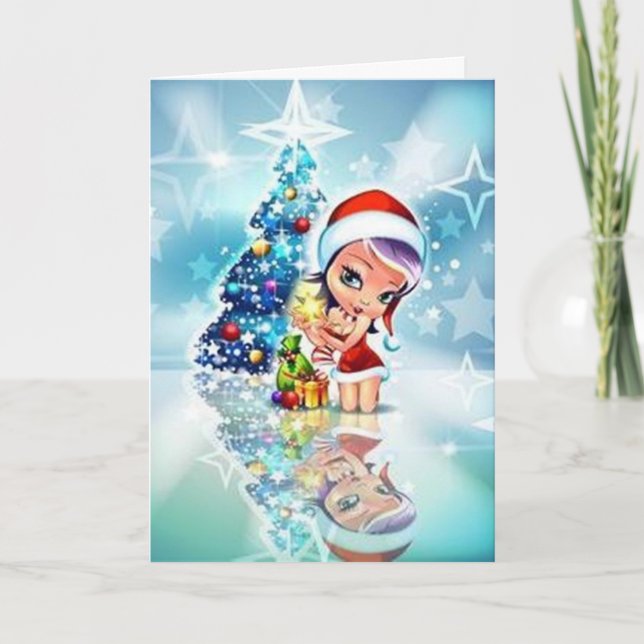 Cartão De Festividades Feliz Natal! - (Frente)