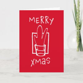 Cartão De Festividades Feliz Natal