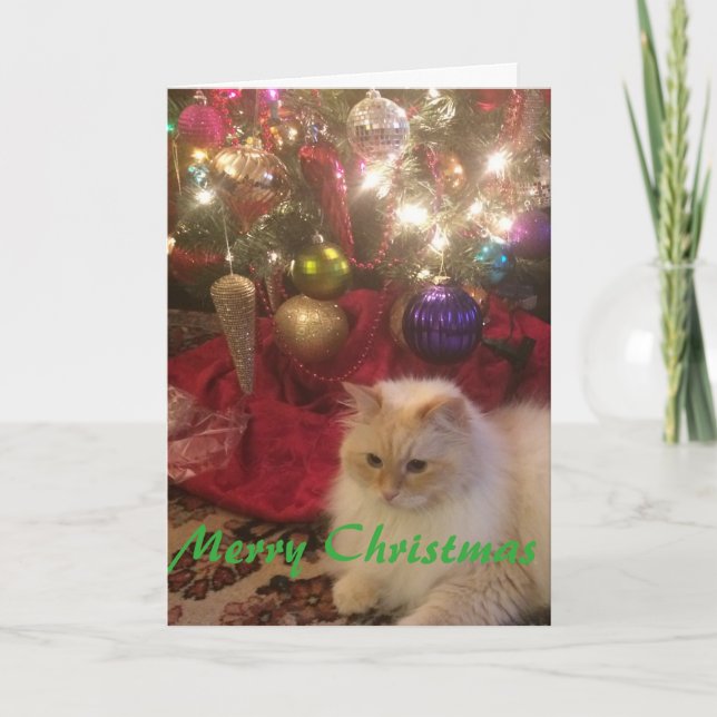 Cartão De Festividades Feliz Natal (Frente)