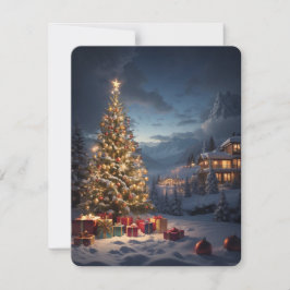 Cartão De Festividades Feliz Natal