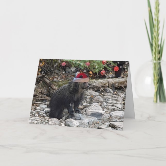 Cartão De Festividades Feliz Natal (Frente)