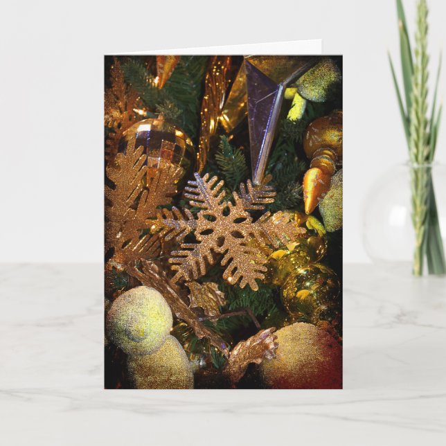 Cartão De Festividades Feliz Natal (Frente)