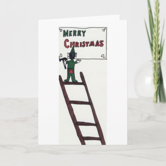 Cartão De Festividades Feliz Natal (Frente)