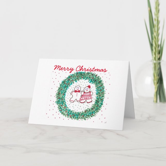 Cartão De Festividades Feliz Natal (Frente)