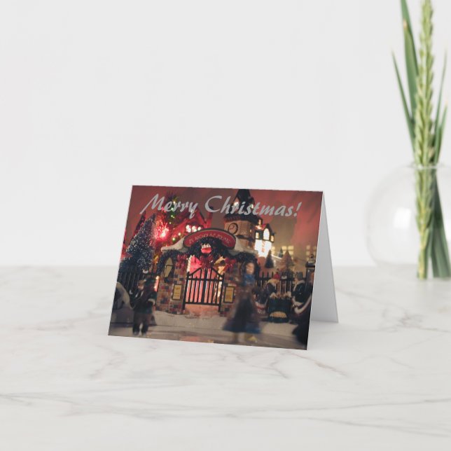 Cartão De Festividades Feliz Natal! (Frente)