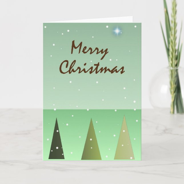 Cartão De Festividades Feliz Natal (Frente)