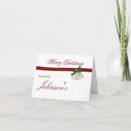 Cartão De Festividades Feliz Natal