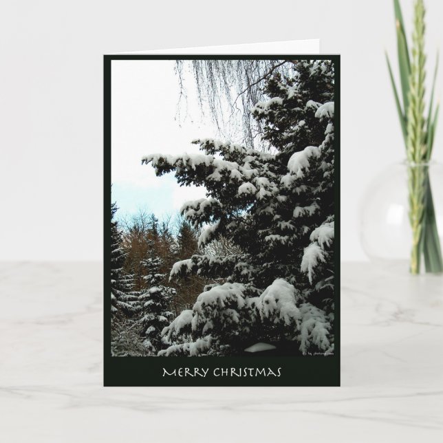 Cartão De Festividades Feliz Natal (Frente)