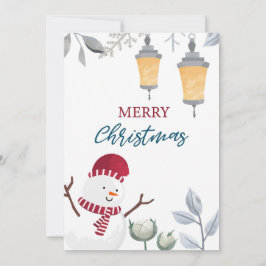 Cartão De Festividades Feliz Natal