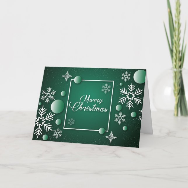 Cartão De Festividades Feliz Natal (Frente)