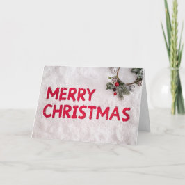 Cartão De Festividades feliz natal