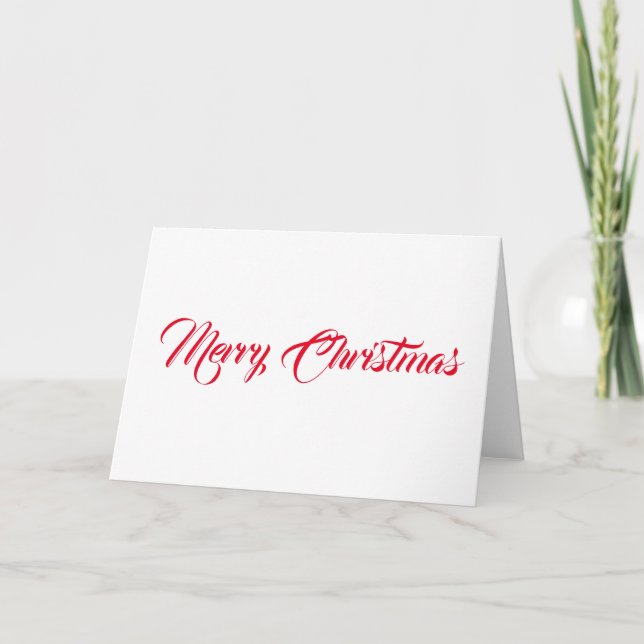 Cartão De Festividades Feliz Natal (Frente)