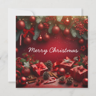 Cartão De Festividades Feliz Natal