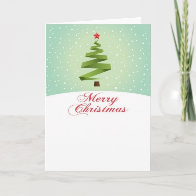 Cartão De Festividades Feliz Natal (Frente)
