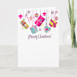 Cartão De Festividades Feliz Natal