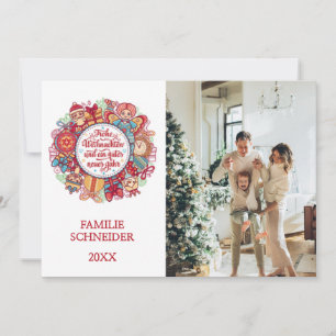 Cartão De Festividades Feliz Natal