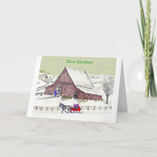 Cartão De Festividades Feliz Natal