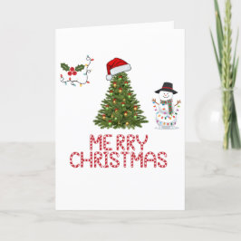 Cartão De Festividades Feliz Natal