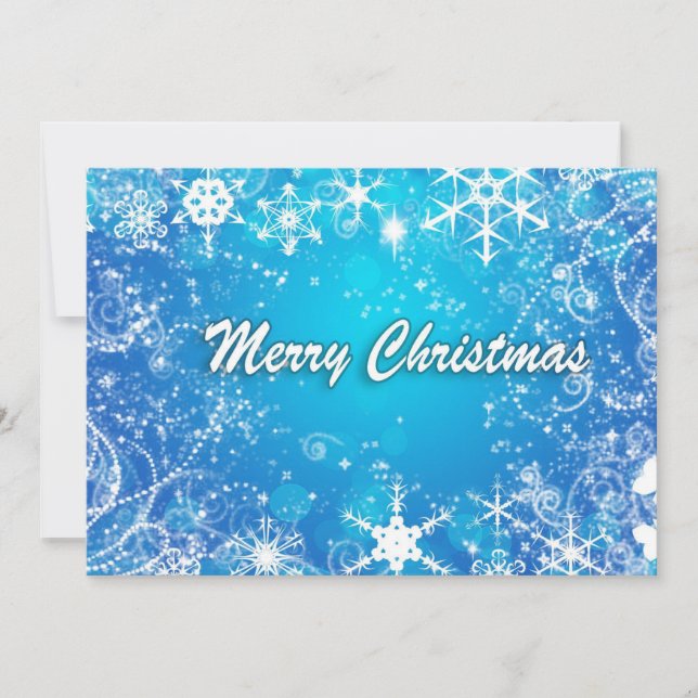 Cartão De Festividades Feliz Natal (Frente)