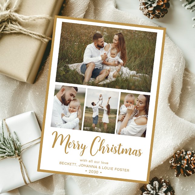 Cartão De Festividades Feliz Natal 4 Foto (Criador carregado)