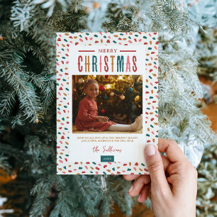 Cartão De Festividades Feliz Natal 4 Foto