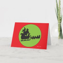 Cartão De Festividades Feliz Natal a tudo e a todo o Goodnight!