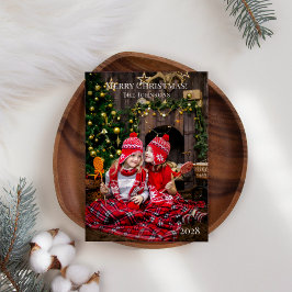 Cartão De Festividades Feliz Natal Adicione Sua Própria Foto Natal