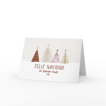 Feliz Natal Árvores Elegantes Neve Festiva Persona