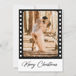 Cartão De Festividades Feliz Natal Clássico Filme de Câmera Foto de Colag