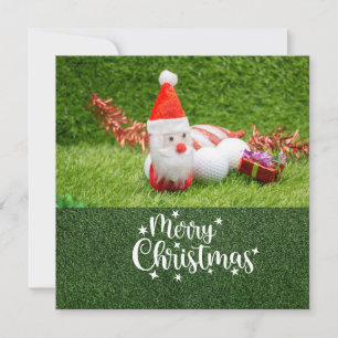 Cartão De Festividades Feliz Natal com o Papai Noel