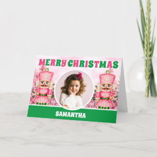 Cartão De Festividades Feliz Natal Crianças malucas Foto Saudação